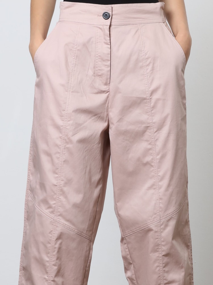 Religion Nude Wide Lege Cargo Trousers in Soft Cotton - Image 5 of 5