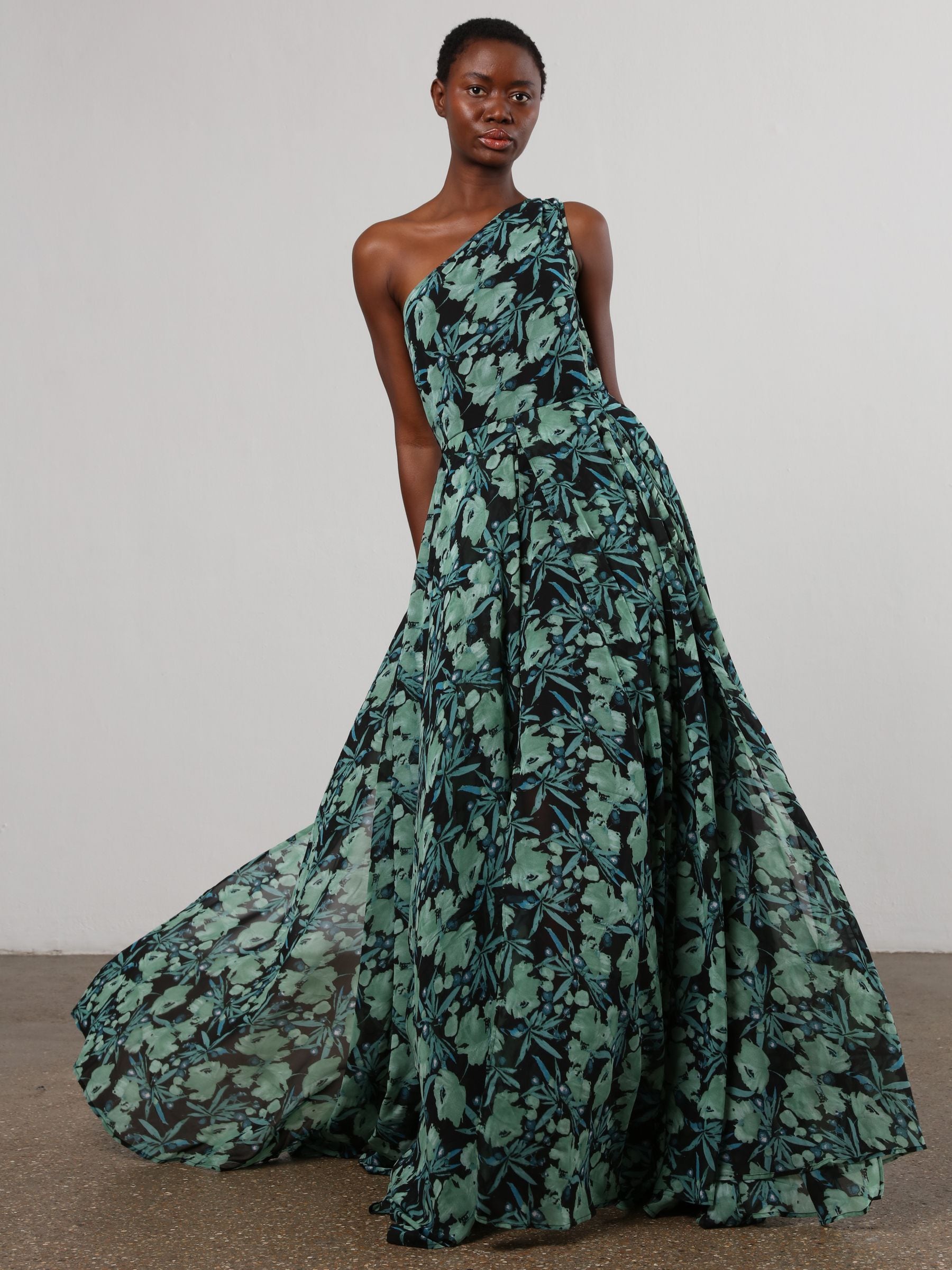 Full skirt maxi dress shop