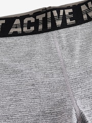 Grey Textured Base Layer Shorts (3-16yrs) - Image 3 of 3