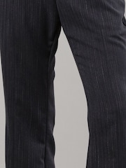 Religion Grey Pinstriped Eide Leg Sharp Trousers - Image 6 of 7
