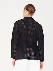 Religion Black Loose Fitting Shirt With Drawstring Waist - Image 2 of 6