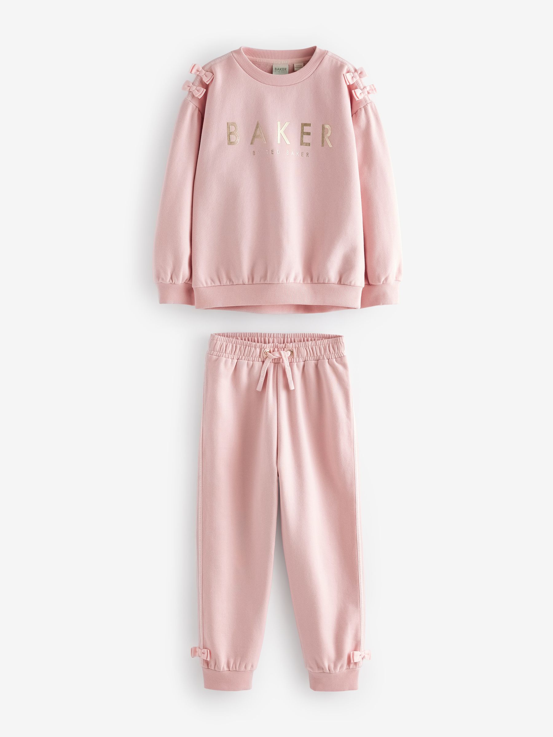 Buy Baker by Ted Baker 100 Cotton Bow Sweater Joggers Set from Next USA