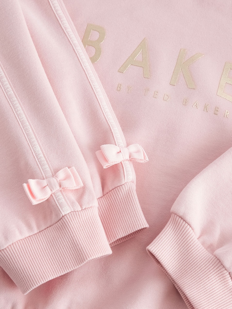 Baker by Ted Baker Bow Sweater and Joggers Set - Image 5 of 7