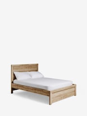 Light Oak Effect Bronx Wooden Bed Frame - Image 8 of 8