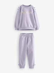 Baker by Ted Baker Bow Sweater and Joggers Set - Image 1 of 8