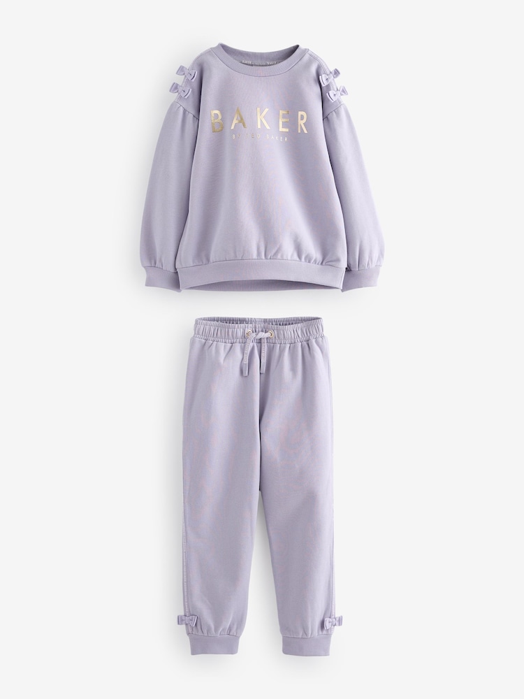 Baker by Ted Baker Bow Sweater and Joggers Set - Image 1 of 8