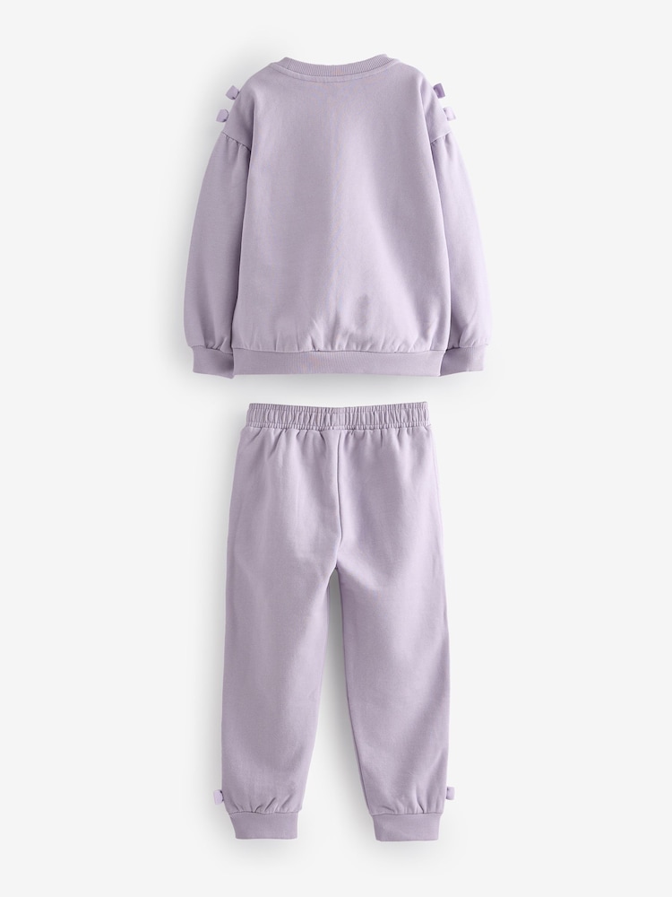 Baker by Ted Baker Bow Sweater and Joggers Set - Image 2 of 8