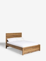 Oak Effect Bronx Wooden Bed Frame - Image 6 of 7