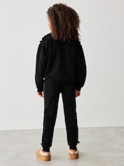 Baker by Ted Baker 100% Cotton Bow Sweater & Joggers Set - Image 3 of 16
