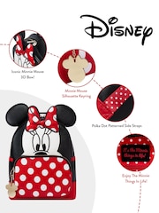 Character Black Ladies Wingwalker Minnie Mouse Backpack - Image 5 of 6