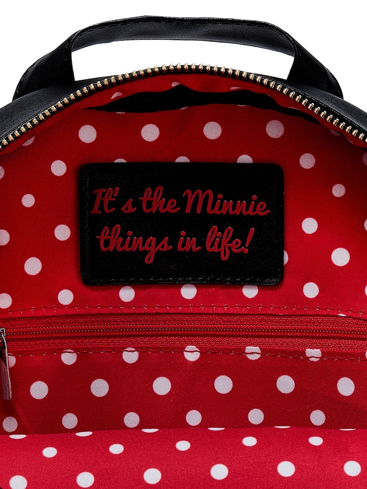 Character Black Ladies Wingwalker Minnie Mouse Backpack - Image 6 of 6