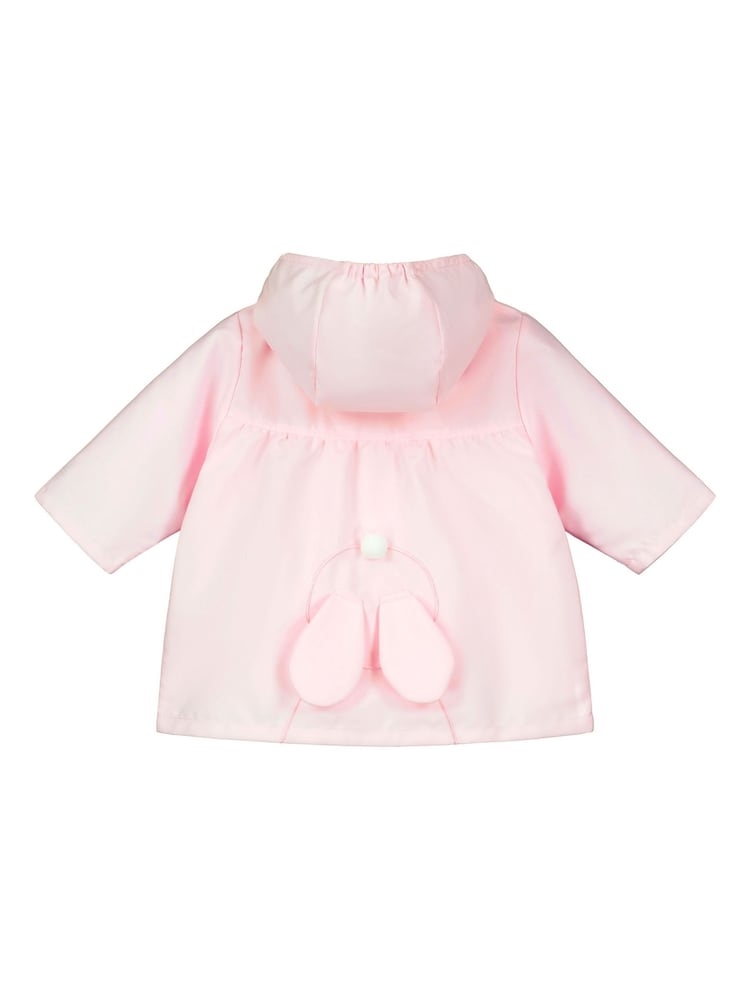 Emile et Rose Pink Jacket with back emb bunny & bow pockets - Image 2 of 3