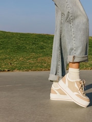Rocket Dog Wink Sporty PU Mantee Canvas Trainers - Image 1 of 14
