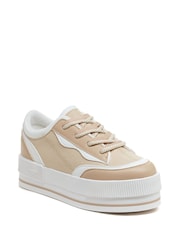 Rocket Dog Wink Sporty PU Mantee Canvas Trainers - Image 5 of 14