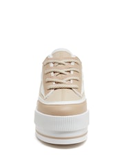 Rocket Dog Wink Sporty PU Mantee Canvas Trainers - Image 8 of 14