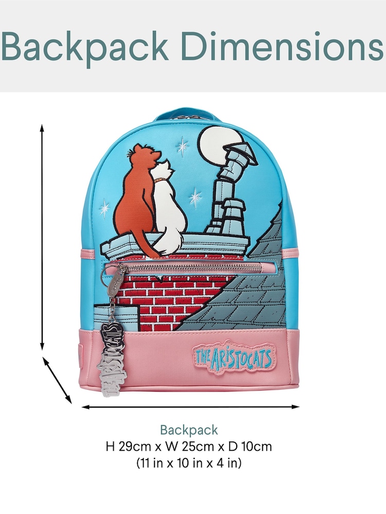 Character Blue Ladies Wingwalker Minnie Mouse Backpack - Image 4 of 6