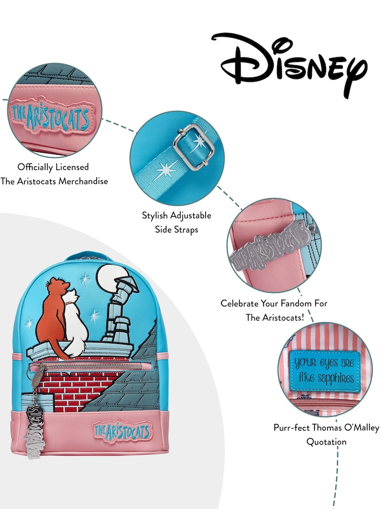Character Blue Ladies Wingwalker Minnie Mouse Backpack - Image 5 of 6