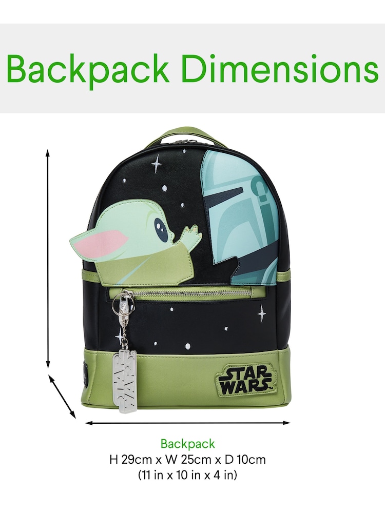 Character Black Ground Ladies Wingwalker Minnie Mouse Backpack - Image 5 of 6