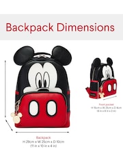 Character Black Chrome Ladies Wingwalker Minnie Mouse Backpack - Image 5 of 6