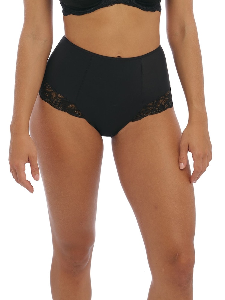 Fantasie Black High Waist Reflect Knickers - Image 1 of 4