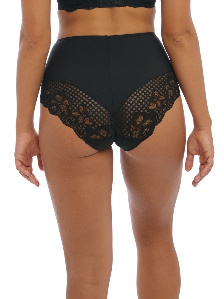 Fantasie Black High Waist Reflect Knickers - Image 2 of 4