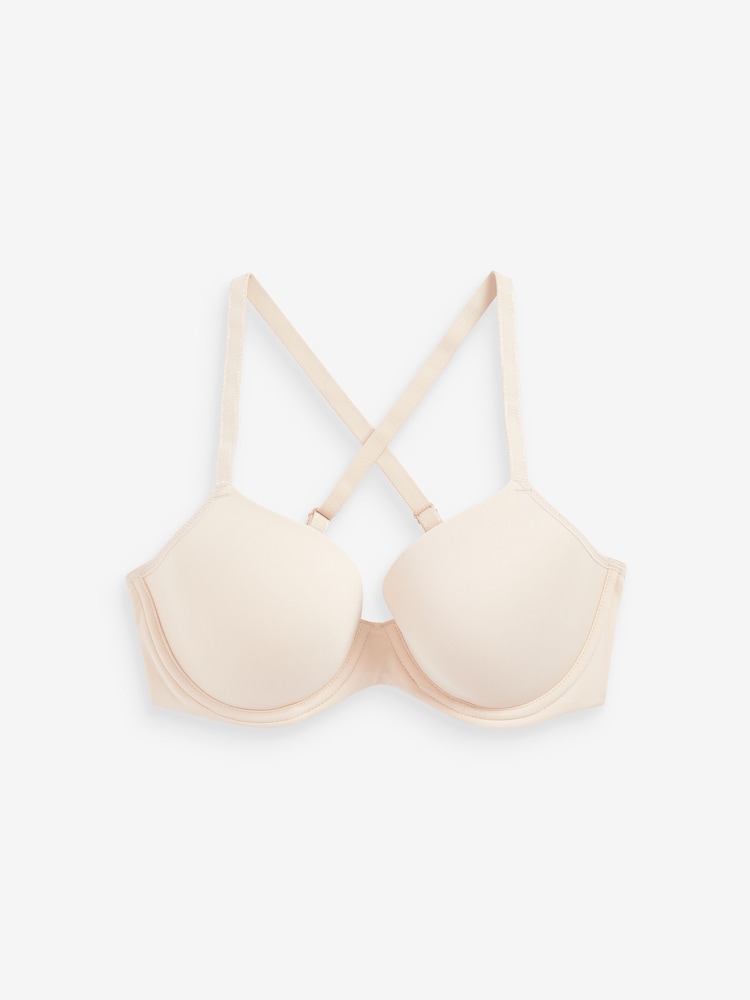 Freya Undetected Underwire Moulded T-Shirt Nude Bra - Image 6 of 6