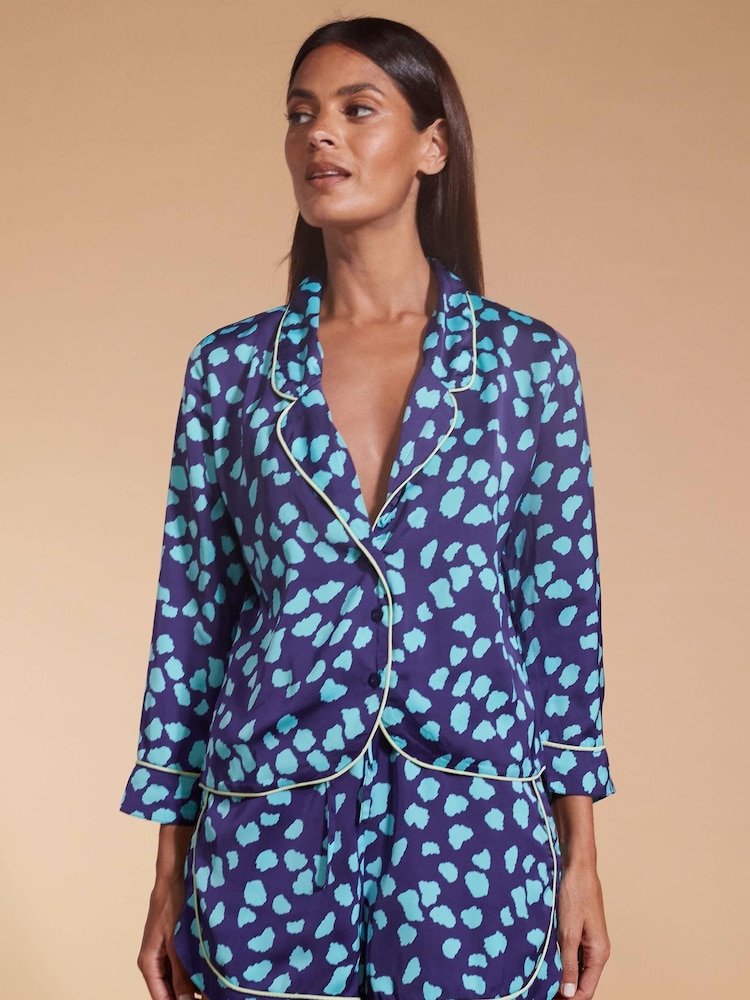 Dancing Leopard Oona Shortie Pyjama Set - Image 1 of 4