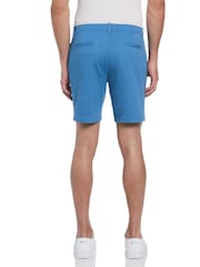 Original Penguin Blue Bedford Corduroy Stretch Cotton Shorts - Image 2 of 2