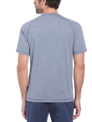 Синий с хромированной отделкой - Original Penguin Футболка с логотипом Pin Point 100% хлопок - Image 2 of 3