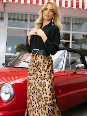 Dancing Leopard Lotus Skirt - Image 4 of 4