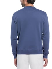 Синий - Original Penguin свитшот с принтом "Pete" - Image 2 of 4