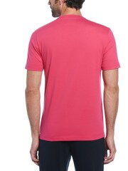Розовый - Original Penguin Футболка с логотипом Pin Point 100% хлопок - Изображение 2 из 3