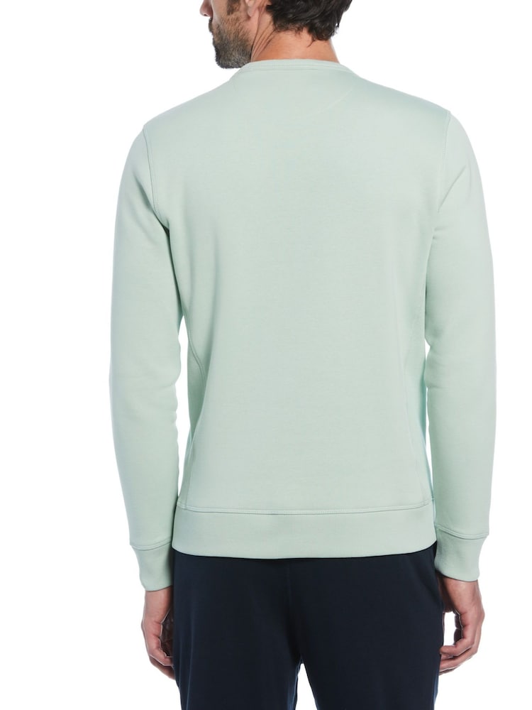 Original Penguin Sticker Pete Crew Neck Sweatshirt - Image 2 of 4