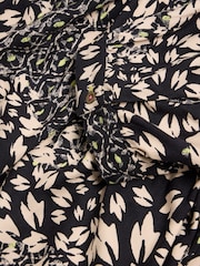 White Stuff Black EcoVero™ Midi Lucy Dress - Image 7 of 7