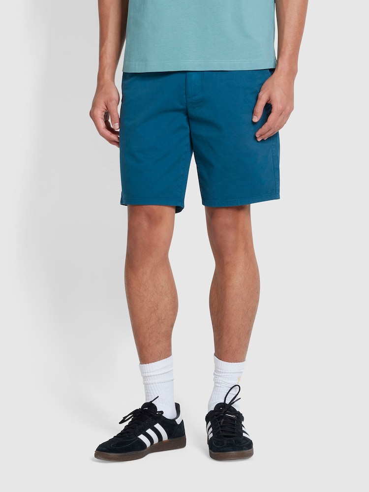 Farah Hawk Garment Dyed Chinos Shorts - Image 1 of 5