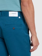 Farah Hawk Garment Dyed Chinos Shorts - Image 4 of 5