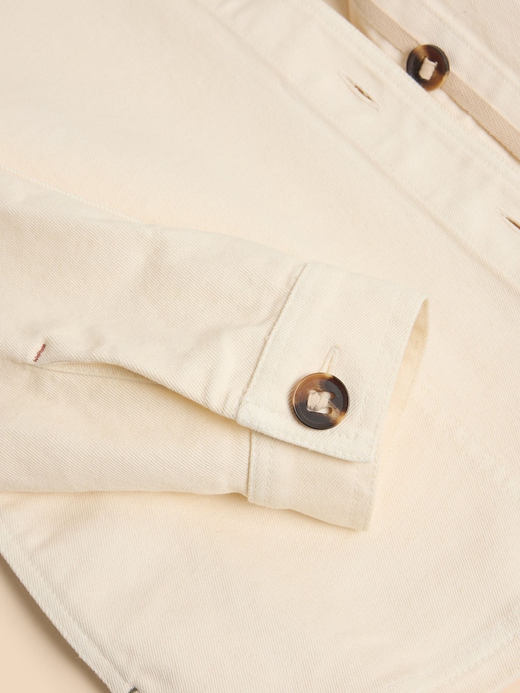 White Stuff Natural Eden Denim Jacket - Image 7 of 7