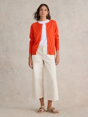 White Stuff Orange Lulu Cardigan - Image 3 of 7