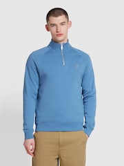 Farah Jim 1/4 Zip Sweatshirt - Image 1 of 5