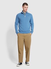 Farah Jim 1/4 Zip Sweatshirt - Image 3 of 5