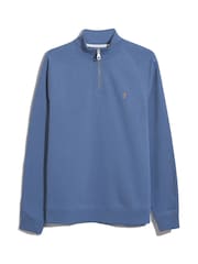 Farah Jim 1/4 Zip Sweatshirt - Image 5 of 5