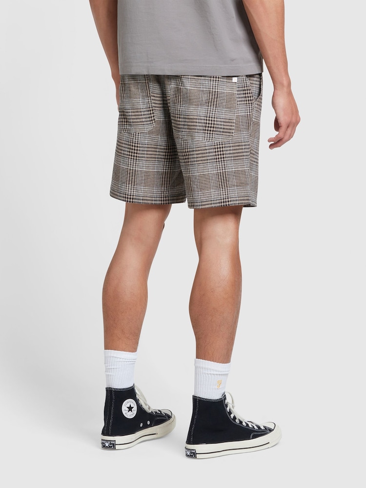 Farah Green Redwald Check Shorts - Image 2 of 7