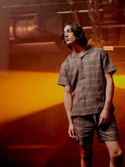 Farah Green Redwald Check Shorts - Image 5 of 7
