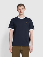 Farah Groves Ringer Short Sleeve T-Shirt - Image 1 of 5