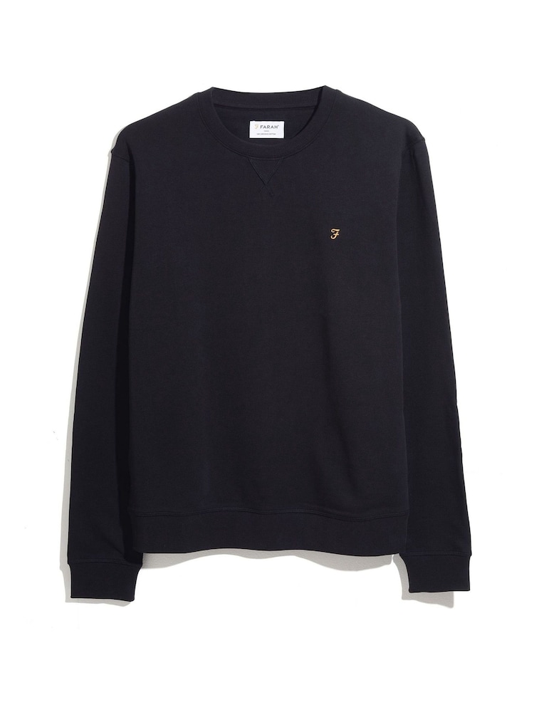 Farah Tim New Crew Neck Sweatshirt - Image 5 of 5