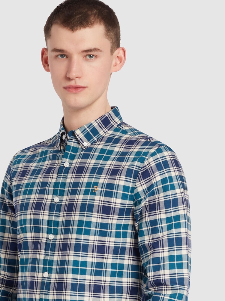 Farah Brewer Check Shirt - Image 4 of 5