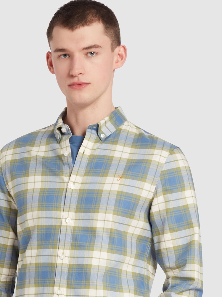 Farah Brewer Check Shirt - Image 4 of 5