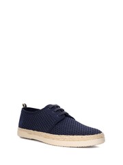 Sznurowane espadryle Dune London Founder z siateczką - Obraz 4 z 6