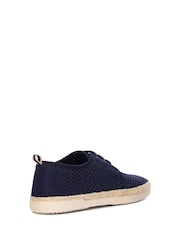 Sznurowane espadryle Dune London Founder z siateczką - Obraz 5 z 6