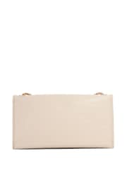 Dune London Cream Serenities Turnlock Detail Chain Bag - Image 2 of 5